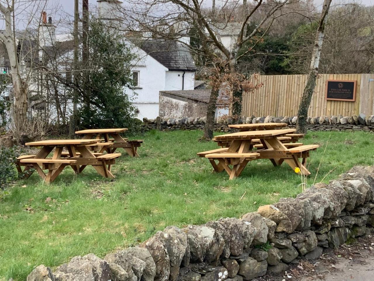 The Sun Inn Troutbeck Bridge Bagian luar foto